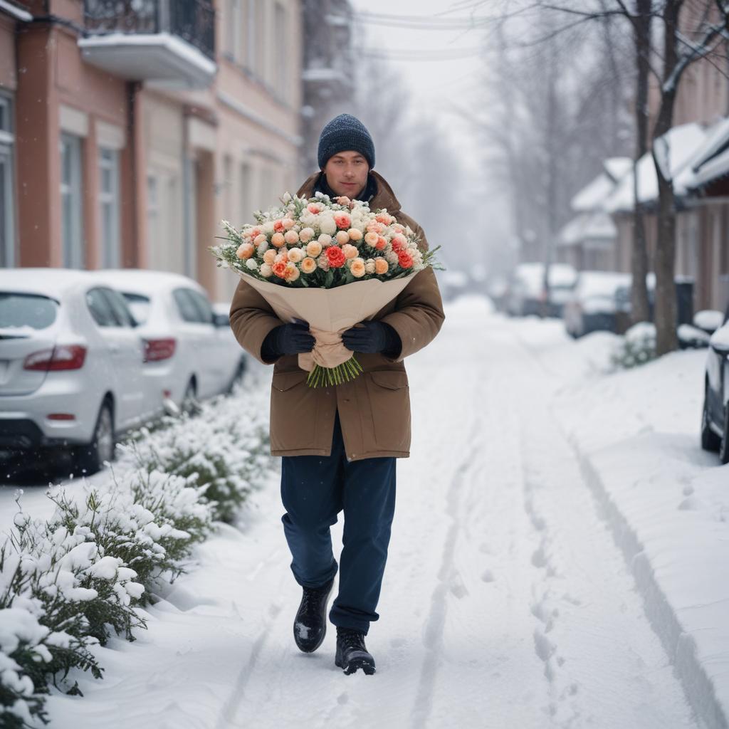 Доставка цветов на дом в Новосибирске